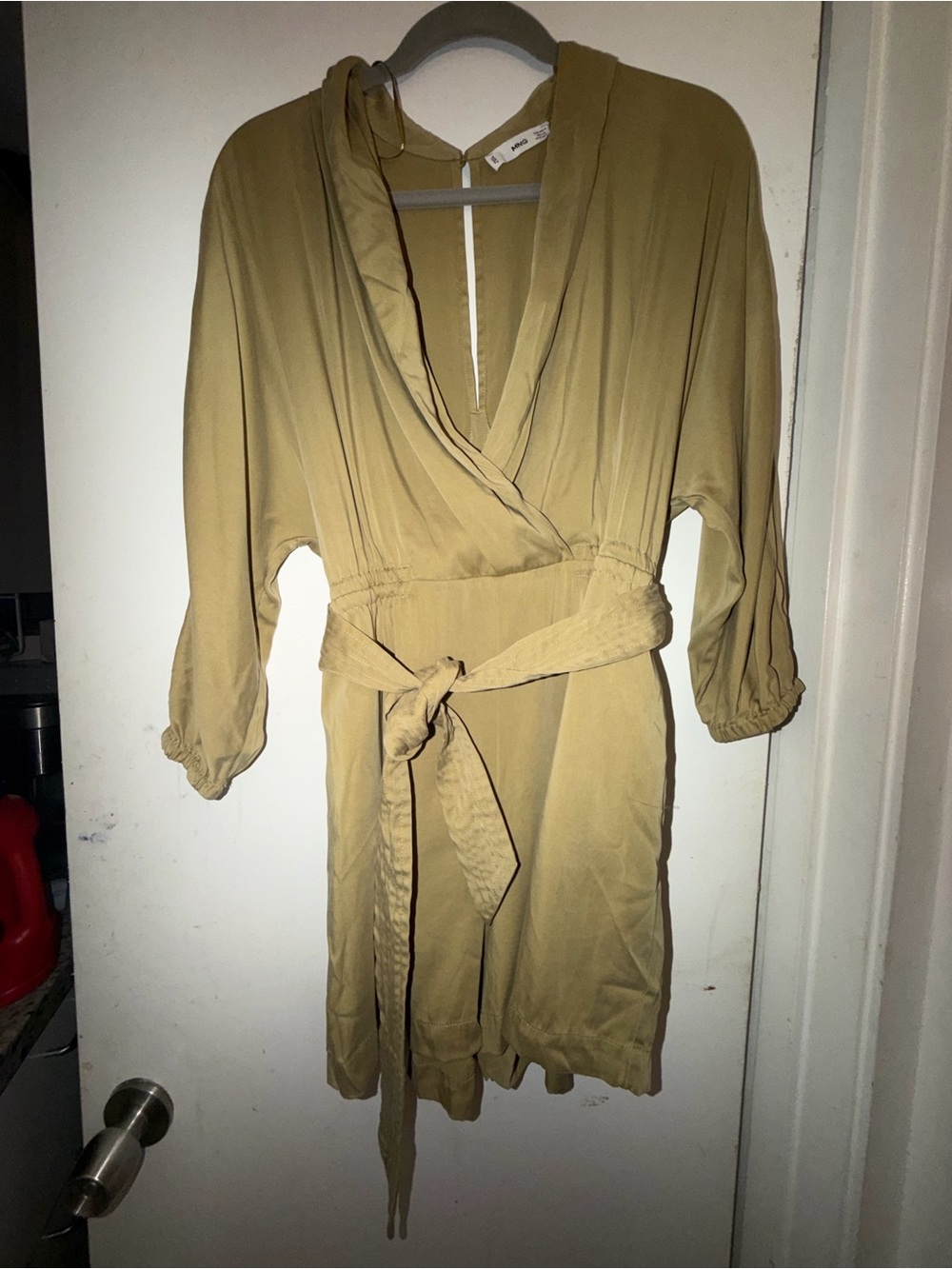 Mango green Wrap Jumpsuit